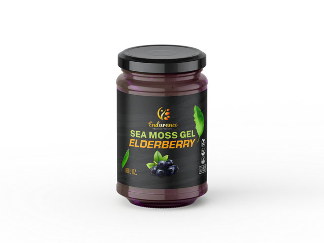 Elderberry Sea Moss Gel - 8oz