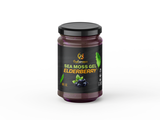 Elderberry Sea Moss Gel - 8oz