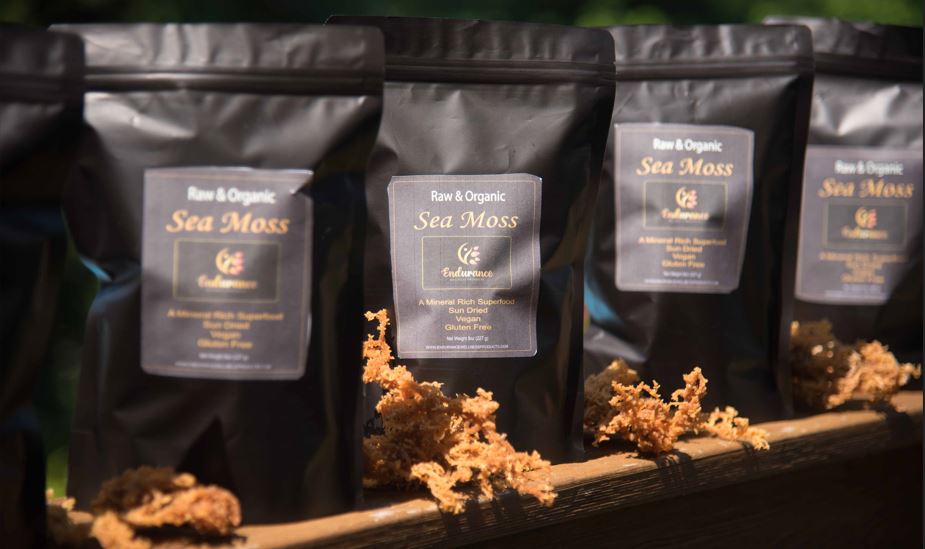 Three black bags of dry Irish Sea Moss