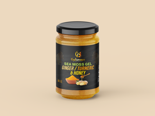 Ginger/Turmeric/Honey Sea Moss Gel