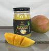 Jar of mango sea moss gel